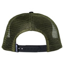 Spitfire Bighead Fill Snapback Cap in de kleur Black/Olive, verkrijgbaar bij Revert 95 Haarlem