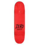Zero Adam Arunski Fright Night skateboard deck 8.5 inch, Resin-7 7-ply North American Maple twin tail medium concave pro model met Leprechaun horror graphic in zwart en neon groen 32.3 inch lang wheelbase 14.5 inch, verkrijgbaar bij Revert 95 Haarlem
