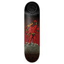 Toy Machine Jeremy Leabres Death Fight skateboard deck 8.25 inch, 7-ply maple popsicle pro model Jeremy Leabres met Death Fight rode demon op schedels graphic 31.75 inch lang wheelbase 14.25 inch nose 7.00 inch tail 6.63 inch random color top ply, verkrijgbaar bij Revert 95 Haarlem