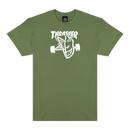 Thrasher x Spitfire Thrash and Burn T-shirt – collab tee met iconische Thrash and Burn graphic