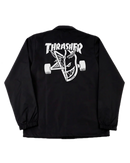 Thrasher x Spitfire Thrash and Burn Coach Jacket – waterafstotend coach jacket met Thrash and Burn graphic