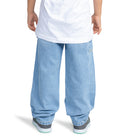 DC Shoes Carpenter Baggy Denim Youth Indigo Light, achterkant