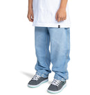 DC Shoes Carpenter Baggy Denim Youth Indigo Light, productfoto