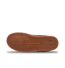 DC Shoes Manteca 4 V Kids Navy/White/Green, kindersneaker met leer nubuck suède upper, hook-and-loop sluiting en Pill Pattern buitenzool, verkrijgbaar bij Revert 95 Haarlem