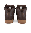 DC Shoes Pure High-Top WR Winterized Boot Brown/Gum, waterbestendige boot met leren upper, 3M Thinsulate isolatie en zware rubberen buitenzool, verkrijgbaar bij Revert 95 Haarlem