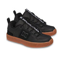 DC Shoes Lynx OG Black/Gum, skateschoen met black suede leather upper, cupsole constructie en IMPACT-G hielkussen, verkrijgbaar bij Revert 95 Haarlem