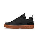 DC Shoes Lynx OG Black/Gum, skateschoen met black suede leather upper, cupsole constructie en IMPACT-G hielkussen, verkrijgbaar bij Revert 95 Haarlem
