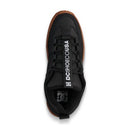 DC Shoes Lynx OG Black/Gum, skateschoen met black suede leather upper, cupsole constructie en IMPACT-G hielkussen, verkrijgbaar bij Revert 95 Haarlem