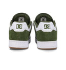 DC Shoes Manteca 4 Olive White skate schoen met suède upper en cupsole zool