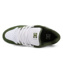 DC Shoes Manteca 4 Olive White skate schoen met suède upper en cupsole zool