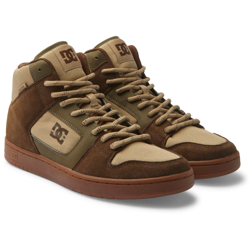 Bestel de DC Shoes MANTECA 4 HI S BROWN/BROWN/GREEN  veilig, gemakkelijk en snel bij Revert 95. Check onze website voor de gehele DC Shoes collectie, of kom gezellig langs bij onze winkel in Haarlem.	