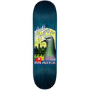 Anti Hero Brian Anderson Homers Skateboard Deck, 7-ply hard rock esdoornhout deck met medium concave en BA custom shape, artwork van Todd Francis, 8,62 inch, verkrijgbaar bij Revert 95 Haarlem