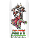Anti Hero Cardiel Liberdad Skateboard Deck White, 7-ply esdoornhout deck met medium concave en Huffer shape, artwork van Todd Francis, 9,18 inch, verkrijgbaar bij Revert 95 Haarlem