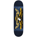 Anti Hero Easy Rider Classic Eagle skateboard deck, 7-ply maple Easy Rider shape met shallower concave increased rocker Classic Eagle banner graphic op metallic green bodem made by DLXSF beschikbaar in 8.38 inch en 8.5 inch, verkrijgbaar bij Revert 95 Haarlem