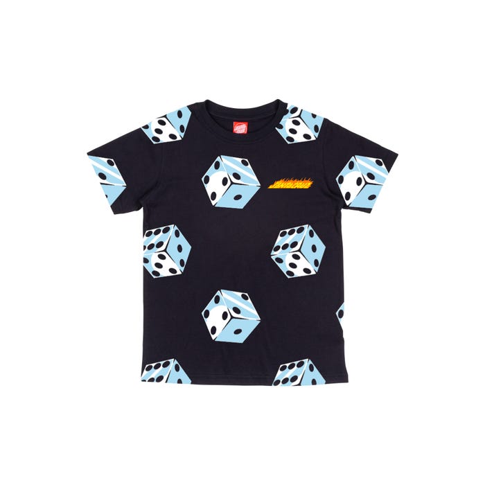Koop de Santa Cruz Youth Big Dice T-Shirt veilig  en snel bij Revert 95 online of kom hem checken in de winkel in Haarlem.