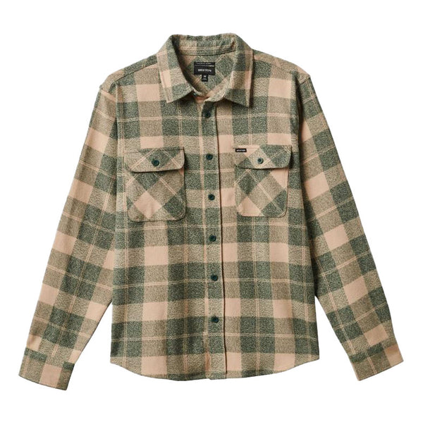 Bestel de Brixton BOWERY STRETCH WATER RESISTANT FLANNEL TREKKING GREEN OATMILK veilig, gemakkelijk en snel bij Revert 95. Check onze website voor de gehele Brixton collectie, of kom gezellig langs bij onze winkel in Haarlem.