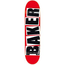 Baker Brand Logo Black skateboard deck team model 100% Hard Rock Canadian Maple Classic Shape Mellow Concave met zwart Baker logo op naturel maple beschikbaar in breedtes 7.88 8.38 8.475 en 8.75 inch, verkrijgbaar bij Revert 95 Haarlem