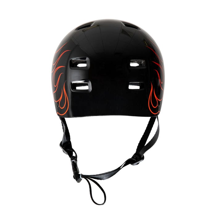 Bestel de Bullet Deluxe Helmet T35 Grom Kids in Flame Gloss Black snel en gemakkelijk online bij Revert 95. Kijk op onze webshop voor de Bullet Skateboards collectie.