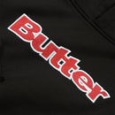Butter Goods Ripstop Logo Applique Hoodie in Black, productfoto 2 van 2