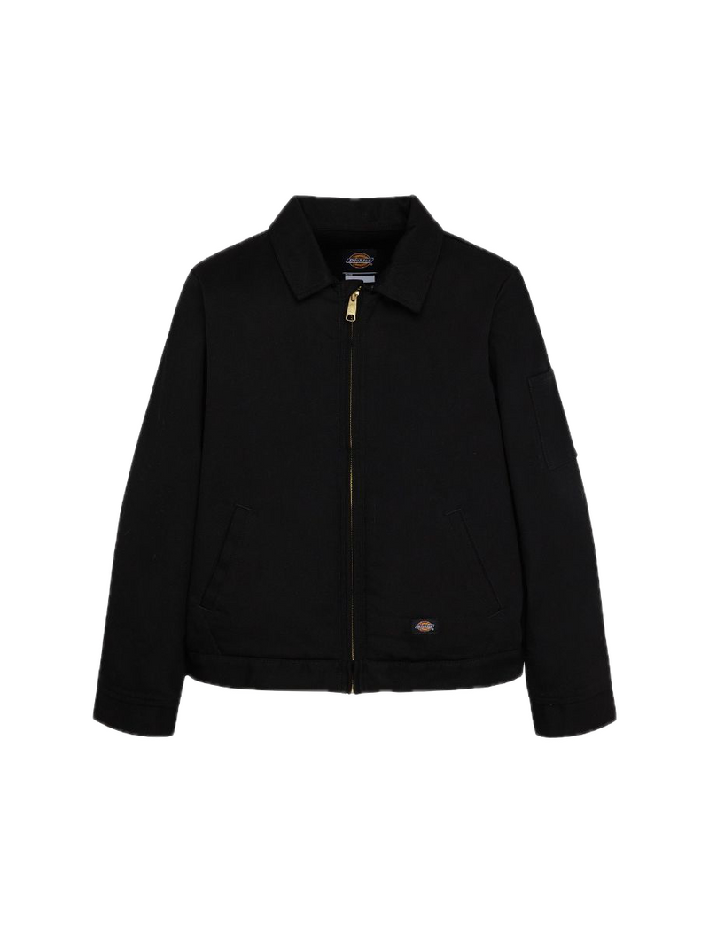 Dickies Youth Eisenhower Jacket – kinderjack in workwear stijl met voering, ritssluiting en subtiele Dickies-branding