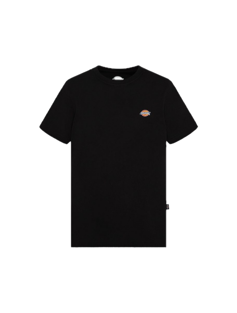 Dickies Youth Mapleton Tee Black – zwart kinder-T-shirt van katoen met regular fit en subtiel Dickies-logo op de borst