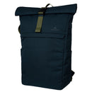 Doughnut Jetpack Meditative Dark Backpack in Midnight Blue, 22 liter rugzak van 900D poly canvas met lederen afwerking en laptopvak tot 15 inch, verkrijgbaar bij Revert 95 Haarlem