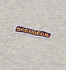 DC Shoes Patch It Hoodie Youth in de kleur Light Heather Grey, verkrijgbaar bij Revert 95 Haarlem