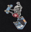 DC Shoes Handplant Hoodie Youth in de kleur Black, verkrijgbaar bij Revert 95 Haarlem