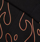 DC Shoes DC Burning Hoodie in de kleur Black, verkrijgbaar bij Revert 95 Haarlem