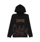 DC Shoes DC Burning Hoodie in de kleur Black, verkrijgbaar bij Revert 95 Haarlem