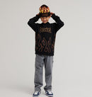 DC Shoes DC Burning Hoodie in de kleur Black, verkrijgbaar bij Revert 95 Haarlem