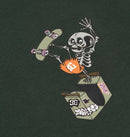 DC Shoes Handplant HSS Youth Tee in de kleur Deep Forest Green, verkrijgbaar bij Revert 95 Haarlem