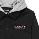 Collectie: Mainline-collectie
Stof: 100% gerecycled polyester met effenbinding [150 g/m2]
Conscious by Nature: gerecycled polyester
Coating: PFC-vrije waterafstotende coating
Waterdichtheid: Stof met duurzame waterafstotende behandeling (DWR) die je droog houdt en beschermt tegen de elementen
Fit: Relaxed fit
Halslijn: Capuchon
capuchon: afneembare capuchon
Mouwen: Lange mouwen
voering: voering van polyester mesh
Sluiting: Drukknoopsluiting
Zakken: zijzakken
Branding: Geweven etiket opzij
Andere kenmerken: 