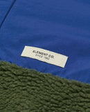 Element Wolfe Sherpa Jacket Kids Multi, gerecyclede sherpa fleece jas met vaste capuchon en volledige ritssluiting, kindermaten XS/8-XL/16, verkrijgbaar bij Revert 95 Haarlem