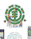 Element Seasonal Stickers Pack Multi, set gerecyclede stickers in verschillende ontwerpen, verkrijgbaar bij Revert 95 Haarlem