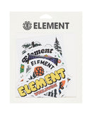 Element Seasonal Stickers Pack Multi, set gerecyclede stickers in verschillende ontwerpen, verkrijgbaar bij Revert 95 Haarlem