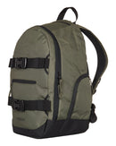Element Mohave Backpack Forest Night, gerecyclede skate rugzak van 30 liter met TPE-versterkte rug, gevoerd laptopvak en skateboard bevestigingsriemen, verkrijgbaar bij Revert 95 Haarlem