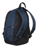 Element Mohave Backpack Eclipse Navy, gerecyclede skate rugzak van 30 liter met TPE-versterkte rug, gevoerd laptopvak en skateboard bevestigingsriemen, verkrijgbaar bij Revert 95 Haarlem