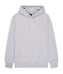 Element Poolside Sweater Light Heather Grey met tone-on-tone Element boom logo op de linkerborst en full-color Poolside backprint met zwembad en tropische planten, verkrijgbaar bij Revert 95 Haarlem