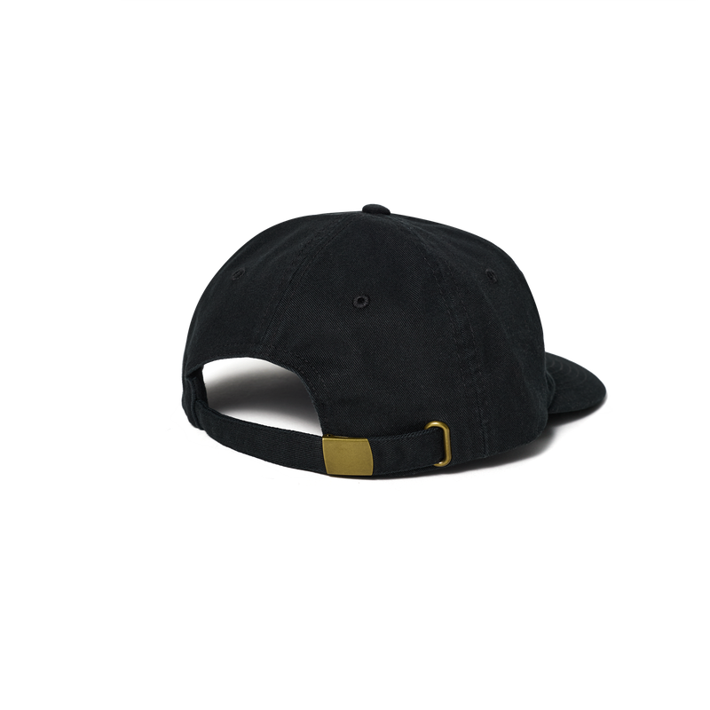 Polar Skate Co Ramy Cap Cheeky Sun – 6-panel cap van katoen twill met geborduurd Cheeky Sun-logo en verstelbare strapback-sluiting.
