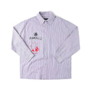 Former DXD Reynolds Stripe LS Shirt in de kleur Grey, verkrijgbaar bij Revert 95 Haarlem
