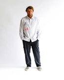Former DXD Reynolds Stripe LS Shirt in de kleur Grey, verkrijgbaar bij Revert 95 Haarlem