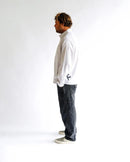 Former DXD Reynolds Stripe LS Shirt in de kleur Grey, verkrijgbaar bij Revert 95 Haarlem