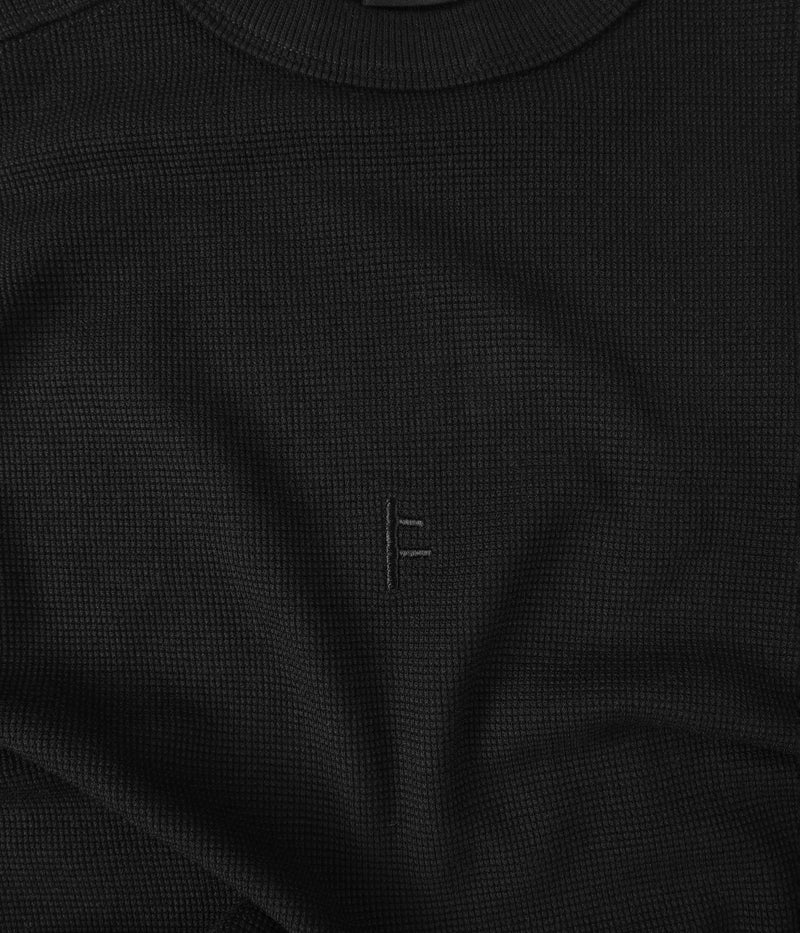 Former Merchandise Waffle LS T-shirt Black
