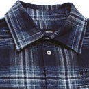 Fucking Awesome FA Long Sleeve Flannel in de kleur Blue, verkrijgbaar bij Revert 95 Haarlem