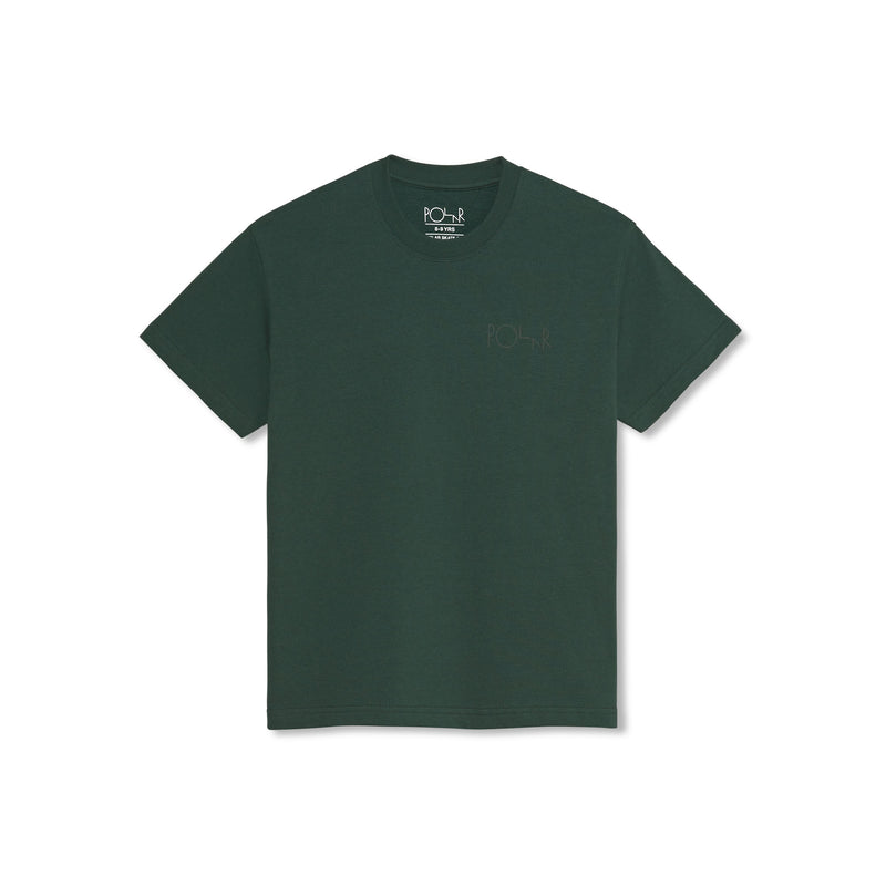 Bestel de Polar Skate Co Stroke Logo Junior Tee Green veilig, gemakkelijk en snel bij Revert 95. Check onze website voor de gehele Polar Skate Co collectie, of kom gezellig langs bij onze winkel in Haarlem.	