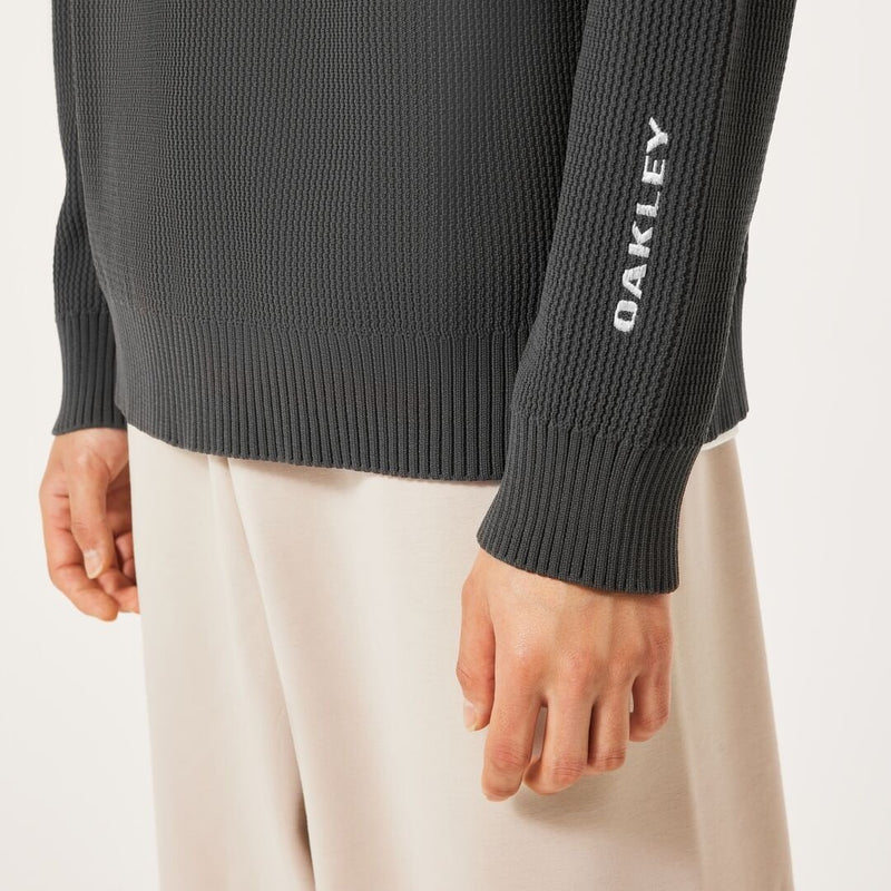 Oakley New Retro Sweater – lichtgewicht half-zip trainingssweater met holle vezelconstructie en retro Oakley-branding