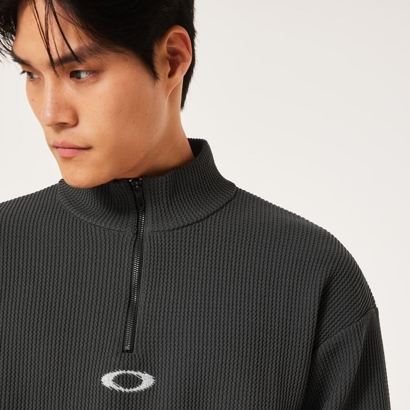 Oakley New Retro Sweater – lichtgewicht half-zip trainingssweater met holle vezelconstructie en retro Oakley-branding