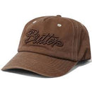 Butter Goods Jive Snapback Cap, cotton twill 5-panel snapback met pinched front panel mineral wash afwerking en direct geborduurd logo, verkrijgbaar bij Revert 95 Haarlem