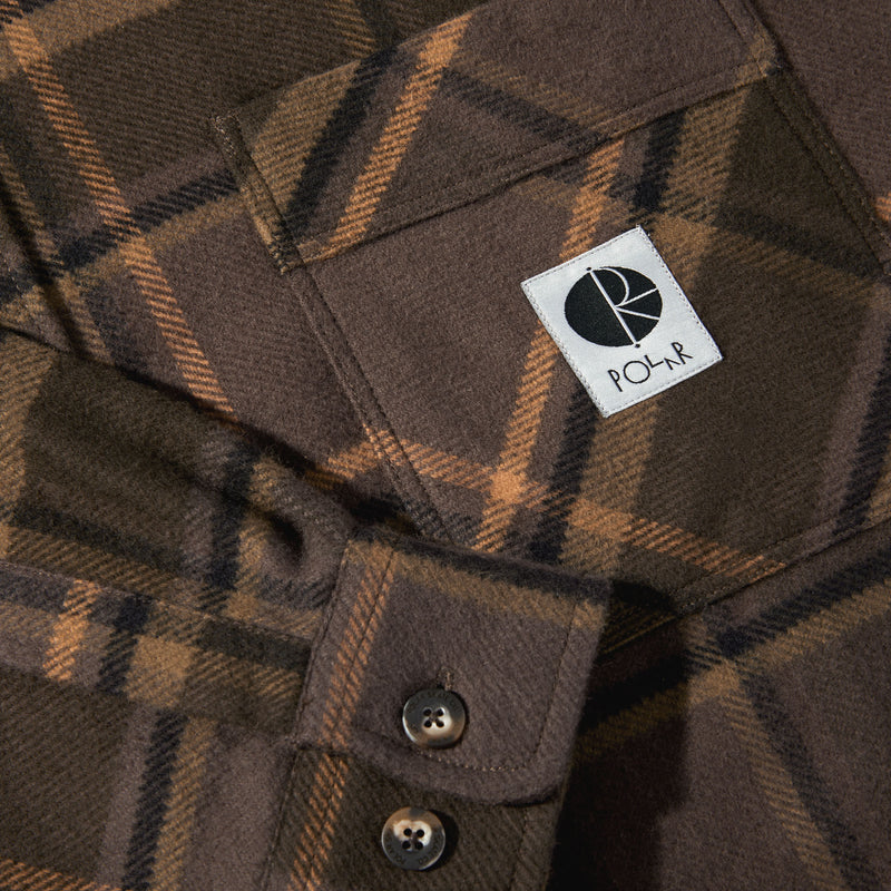 Bestel de Polar Skate Co Mike LS Shirt Flannel Brown Mauve veilig, gemakkelijk en snel bij Revert 95. Check onze website voor de gehele Polar Skate Co collectie, of kom gezellig langs bij onze winkel in Haarlem.	